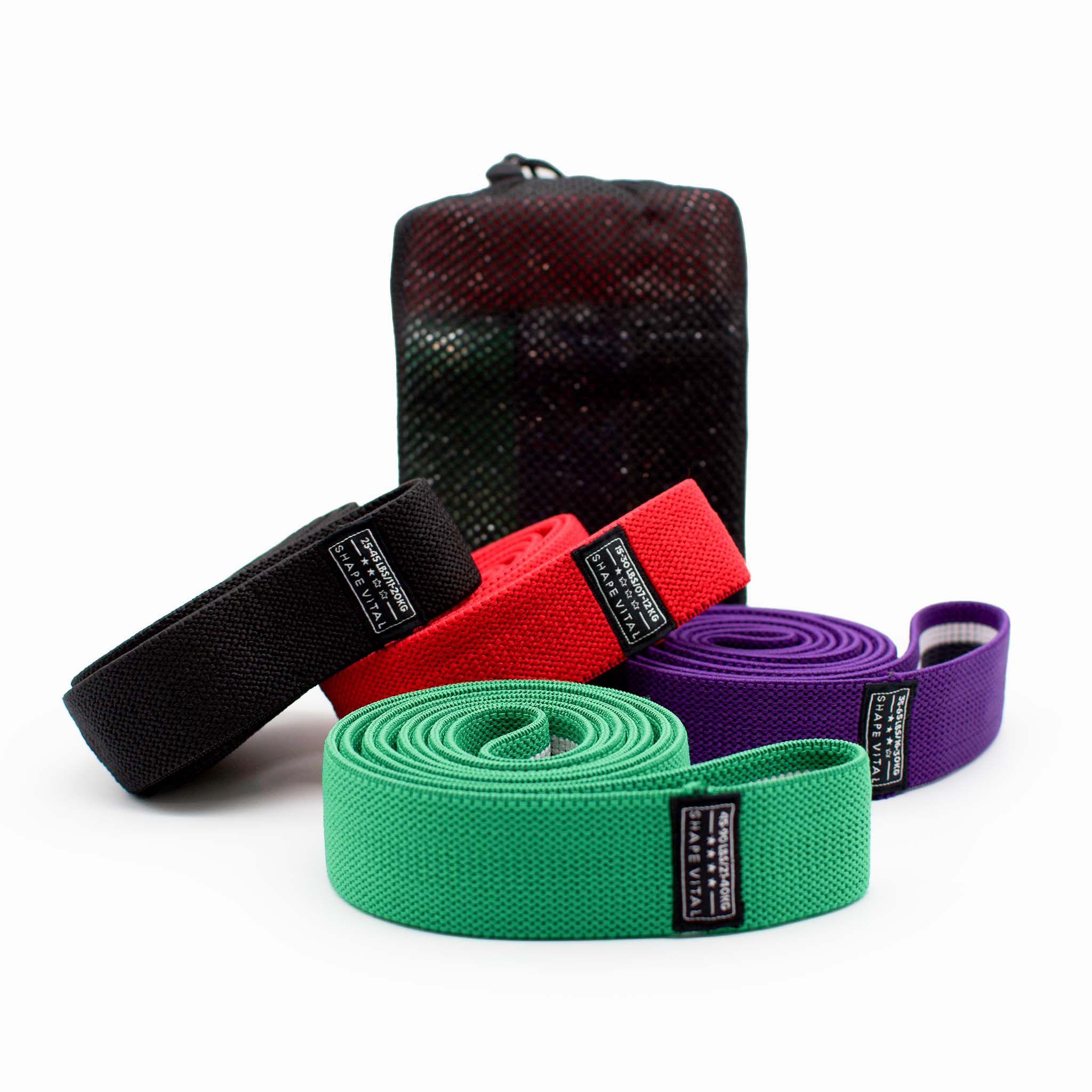 Bandas de fitness de textil